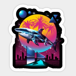Rad Shark Sticker